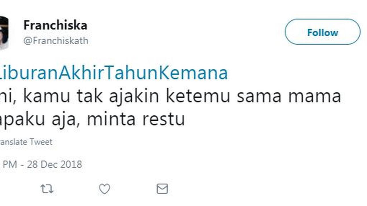 liburan akhir tahun ala warganet (foto: Twitter/@franchiskath)
