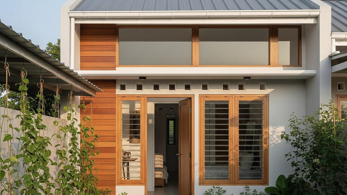 7 Inspirasi Rumah Kecil di Lahan 6x10 Meter, Budget Rp60-80 Jutaan Tetap Nyaman