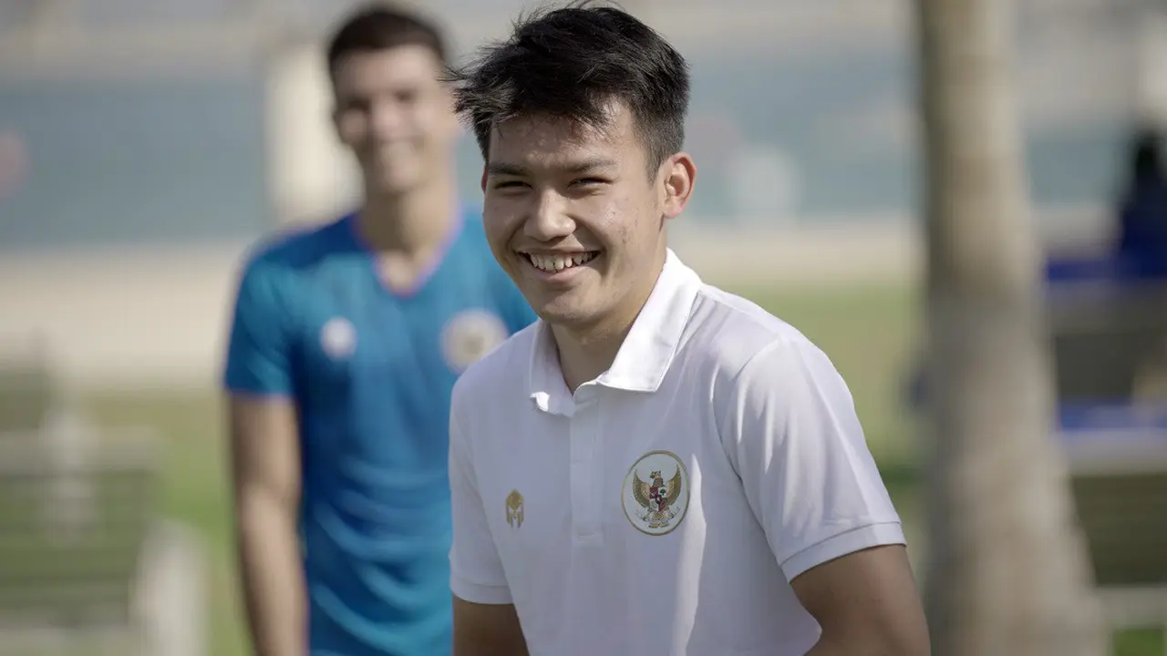 FOTO: Tiba di Dubai, Asnawi dan Egy Langsung Gas Latihan Bersama Timnas Indonesia