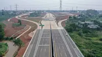 Jalan Tol Cinere-Jagorawi (Tol Cijago) sepanjang 14,64 km telah selesai dibangun. Tol ini bagian dari jaringan tol lingkar dalam kota dan lingkar luar atau Jakarta Outer Ring Road (JORR) 2. (Dok Kementerian PUPR)