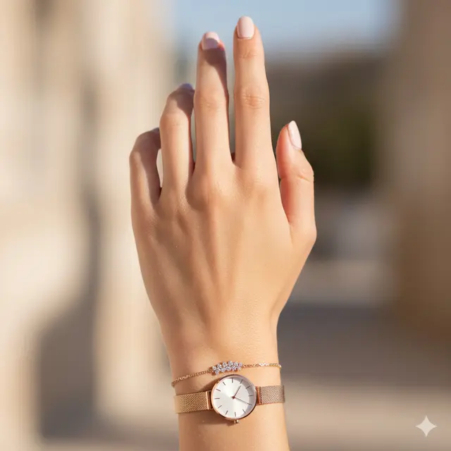 Gelang Berapa Gram yang Cocok Dipadukan dengan Jam Tangan