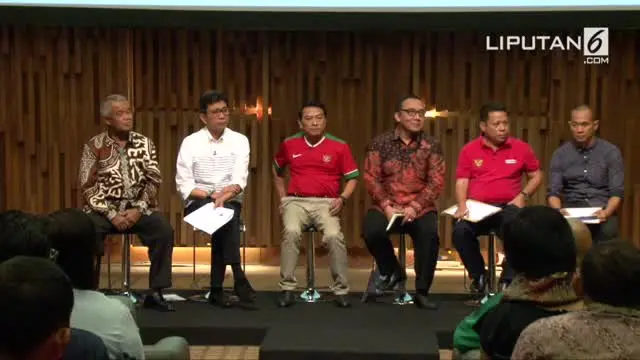 Debat Calon Ketua Umum PSSI 2016-2020