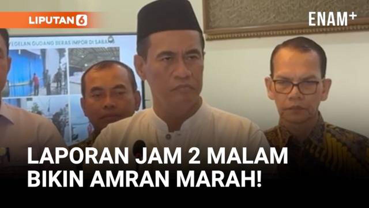 250 Ton Beras Ilegal Masuk Sabang, Mentan Geram!