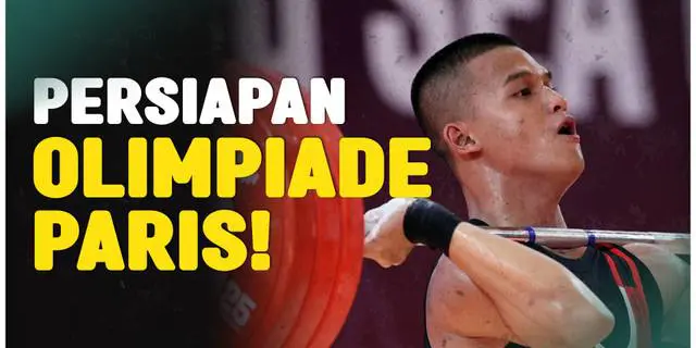 VIDEO: Atlet Angkat Besi Indonesia, Rizki Juniansyah Tambah Porsi Latihan untuk Olimpiade 2024