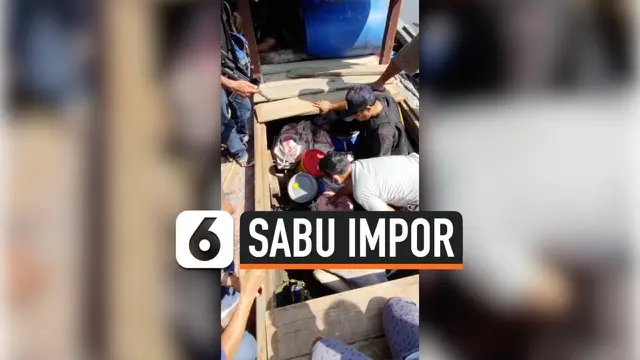 VIDEO: Kapal Kayu Pembawa Ratusan Kilogram Sabu dari Malaysia Diciduk BNN