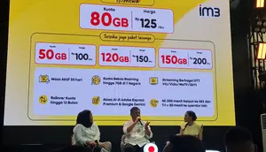 IM3 Rilis Paket Istimewa, Dapet Kuota Rollover 12 Bulan hingga Gratis Roaming