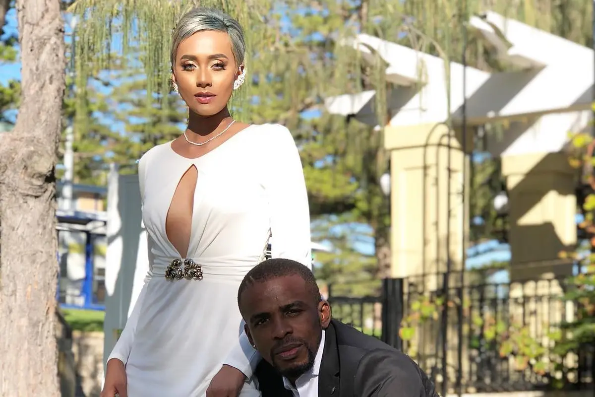Bintang Madura United, Greg Nwokolo menikahi model cantik, Kimmy Jayanti.