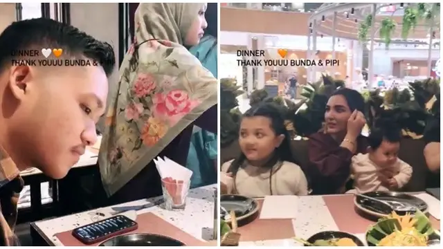 6 Momen Ulang Tahun Sarah Menzel, Dapat Kejutan dari Keluarga Azriel Hermansyah