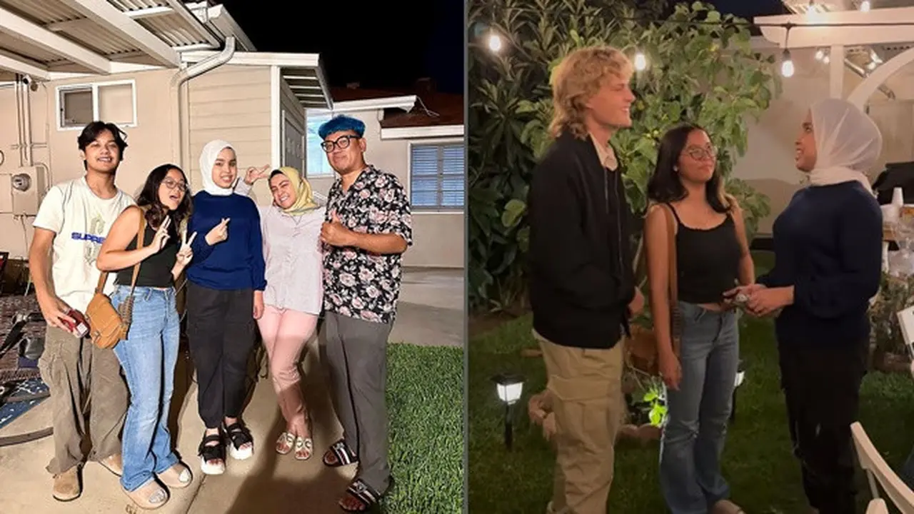 6 Potret Putri Ariani Dinner Bareng di Rumah Uya Kuya, Cinta Kenalkan Pacar Bule