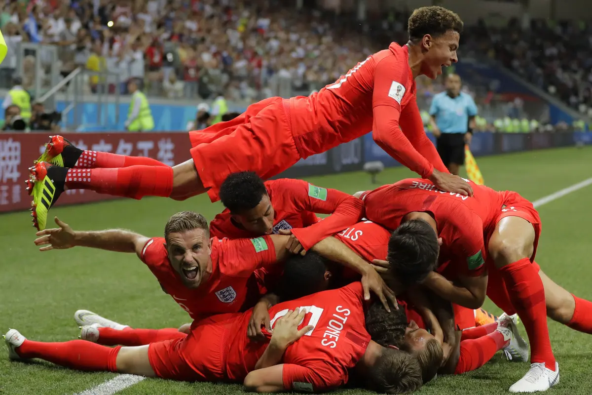 FOTO: Harry Kane Tampil Gemilang, Inggris Bungkam Tunisia