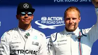 Hamilton Penasaran Bagaimana Nasib Bottas di Mercedes