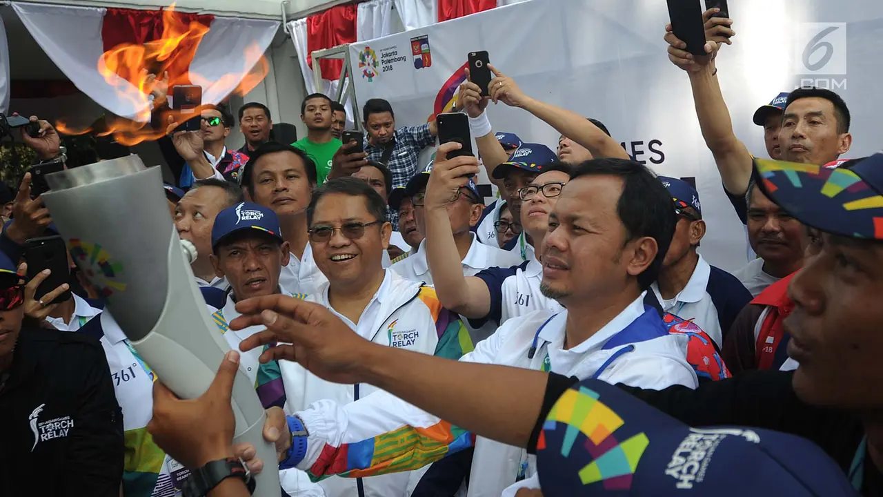 Obor Asian Games Tiba di Bogor