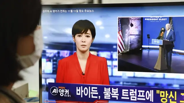 Pembawa Acara AI di Korea Selatan