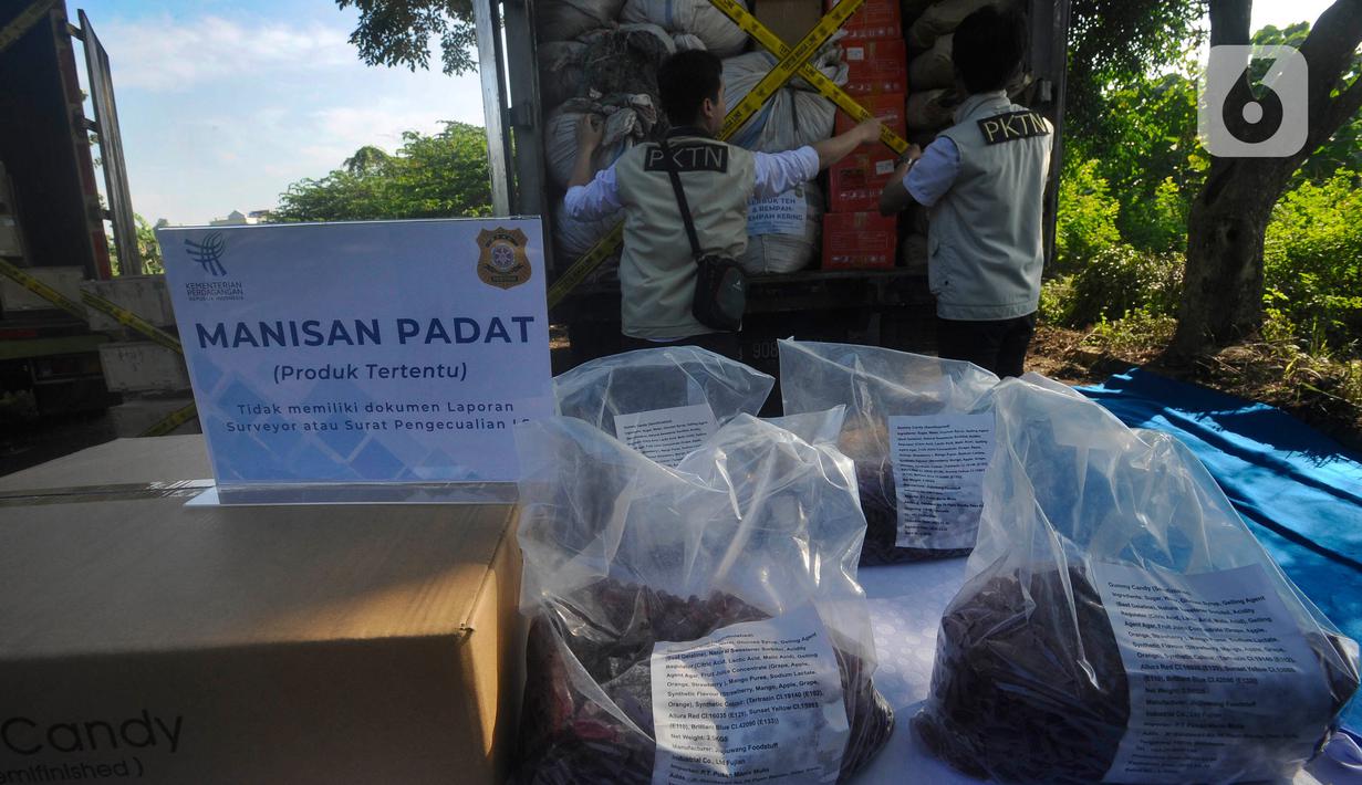 Periode pengawasan hasil temuan impor post border ini dilakukan sejak periode Januari sampai dengan Mei 2023. (merdeka.com/Arie Basuki)