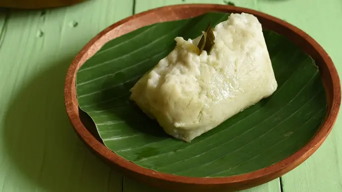 resep jajanan bungkus daun pisang santan
