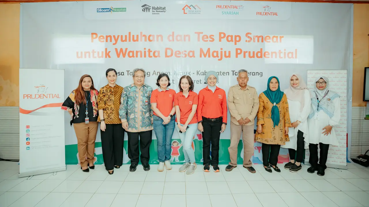 Program Desa Maju Prudential di Desa Mauk, Tangerang ini mendapat pengakuan internasional.