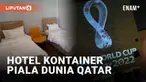 Qatar bersiap menyambut jutaan tamu dari seluruh dunia jelang Piala Dunia 2022. Salah satunya menyiapkan area untuk para fans timnas sepakbola. Seperti sebuah fan village yang dibangun di Doha ini. Fans dapat menyewa hotel kontainer dengan tarif Rp 3...