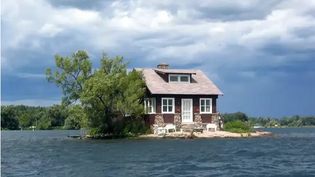 Ini Pulau Berpenghuni Terkecil di Dunia, Seperti Apa Bentuknya?