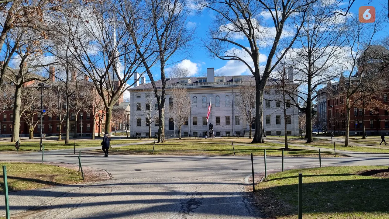 Harvard University (Universitas Harvard) di Massachusetts, AS. (Liputan6.com/Tanti Yulianingsih)