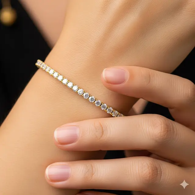 Gelang Tenis Berlian