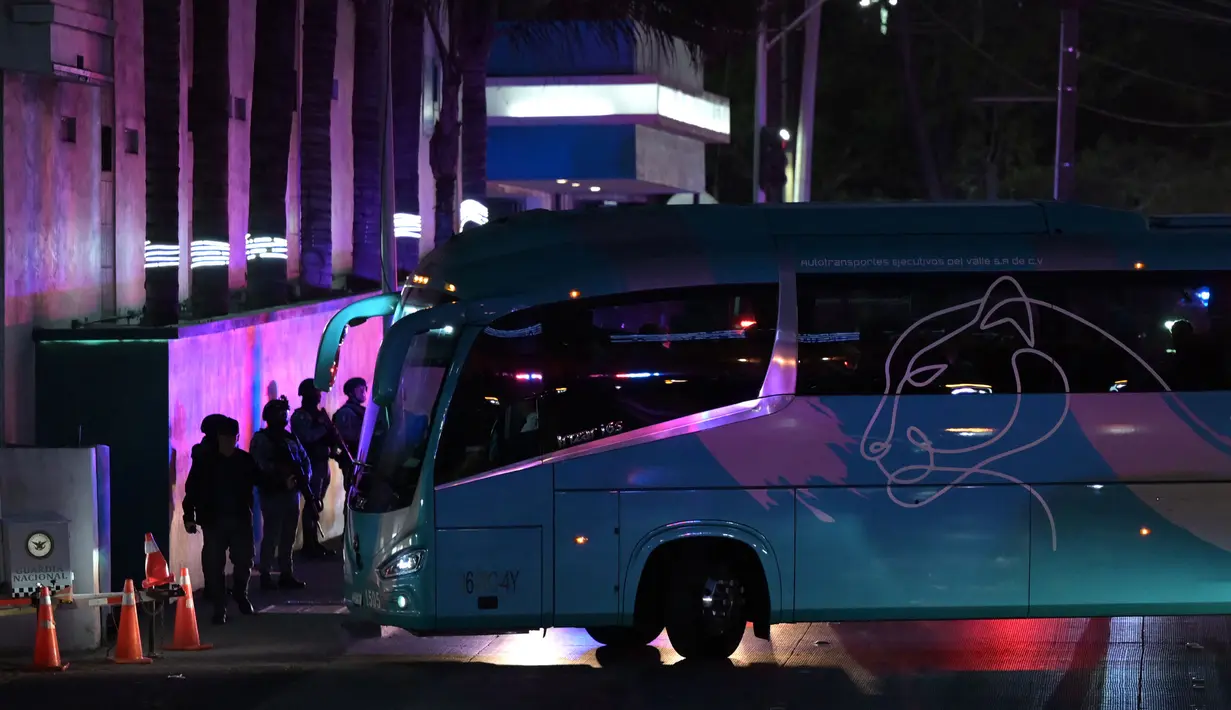 Iran dijadwalkan menjalani dua laga awal Grup G di Los Angeles, Amerika Serikat melawan Selandia Baru pada 15 Juni dan Belgia pada 21 Juni. Setelah itu, mereka akan menghadapi Mesir di Seattle pada 26 Juni. (AFP/Guillermo Arias)