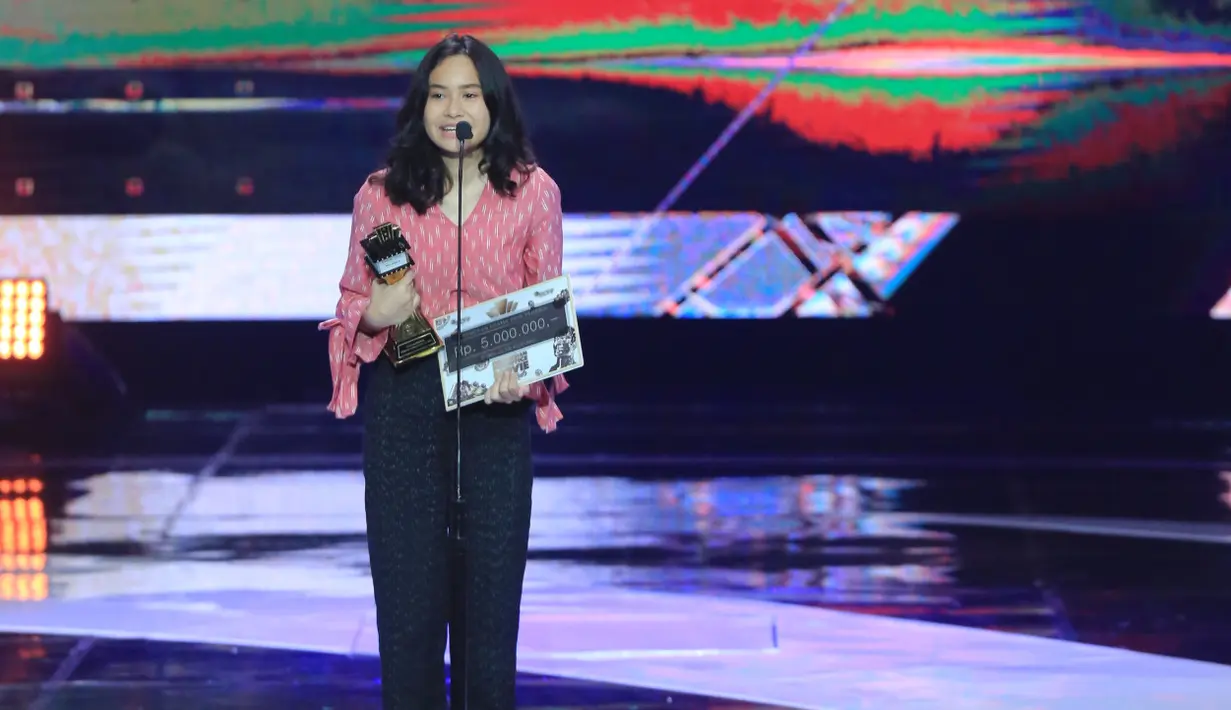 Abimana, menang sebagai Pemeran Utama Pria Terbaik di IBOMA 2018. Namun sayangnya, wajah aktor tampan itu tak terlihat di acara megah tersebut. (Adrian Putra/Bintang.com)