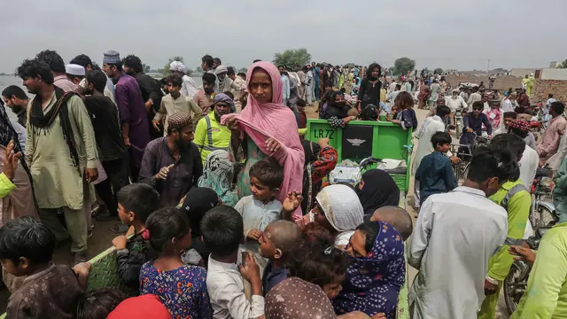 Banjir Besar Landa Provinsi Punjab Pakistan