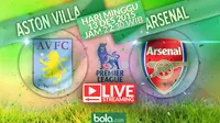 Aston Villa vs Arsenal (Bola.com/Samsul Hadi)