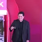 Menteri BUMN Erick Thohir meresmikan integrasi dan wajah baru ATM Link di Pos Bloc, Jakarta, Selasa (26/9/2023). (Tira/Liputan6.com)