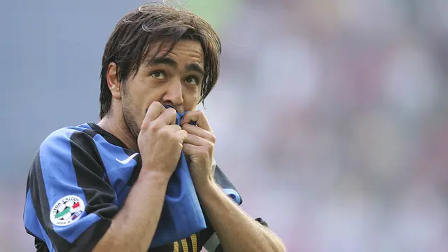 Mantan gelandang Inter Milan, Alvaro Recoba
