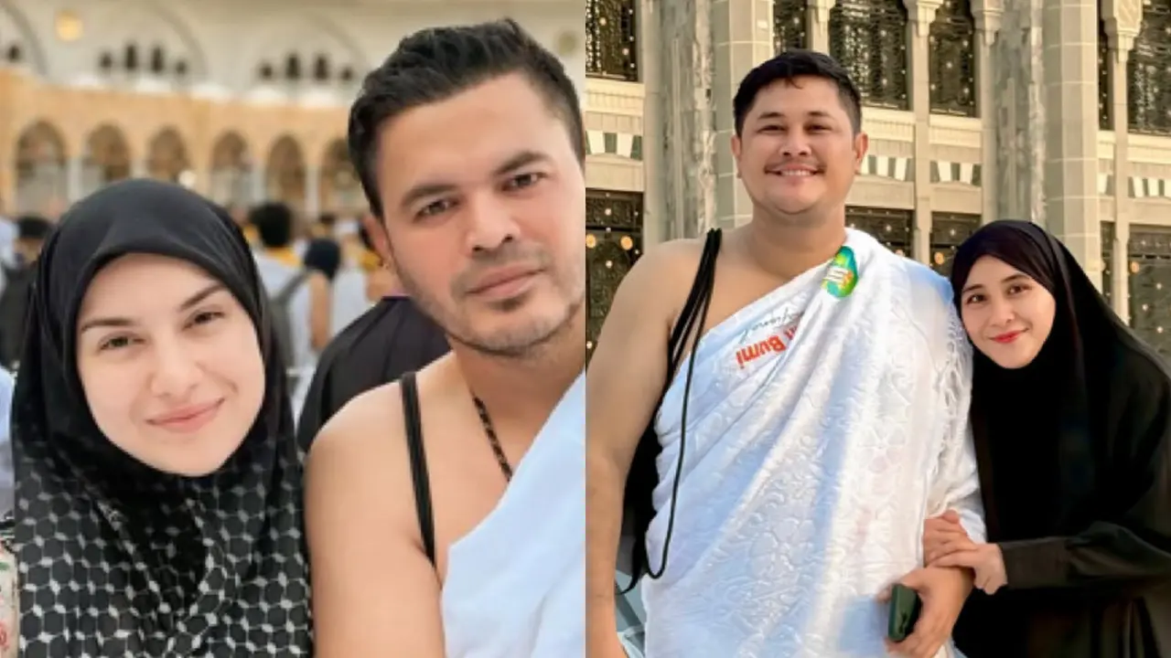 Irish Bella dan Ryana Dea saat Melaksanakan Haji 2025