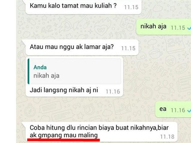 6 Chat Lucu Dengan Gebetan Ala Netizen Ini Bikin Senyum Sendiri Hot Liputan6 Com