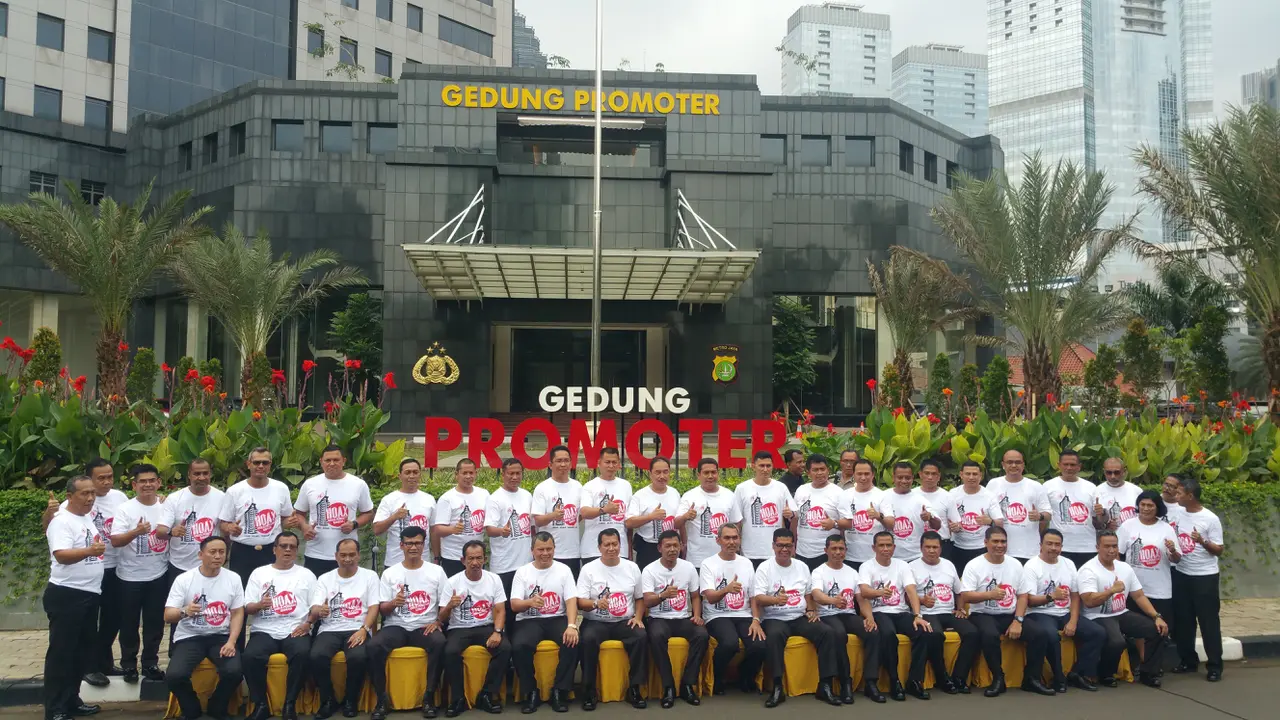 Polda Metro Jaya menggelar deklarasi antihoax