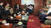 FOTO: Kasum TNI Terima Sekjen Pertahanan Australia