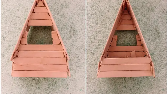 Cara Membuat Rumah Dari Stik Es Krim