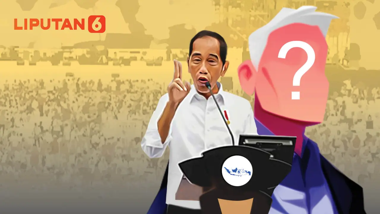 Banner Infografis Kode Pemimpin Rambut Putih ala Jokowi