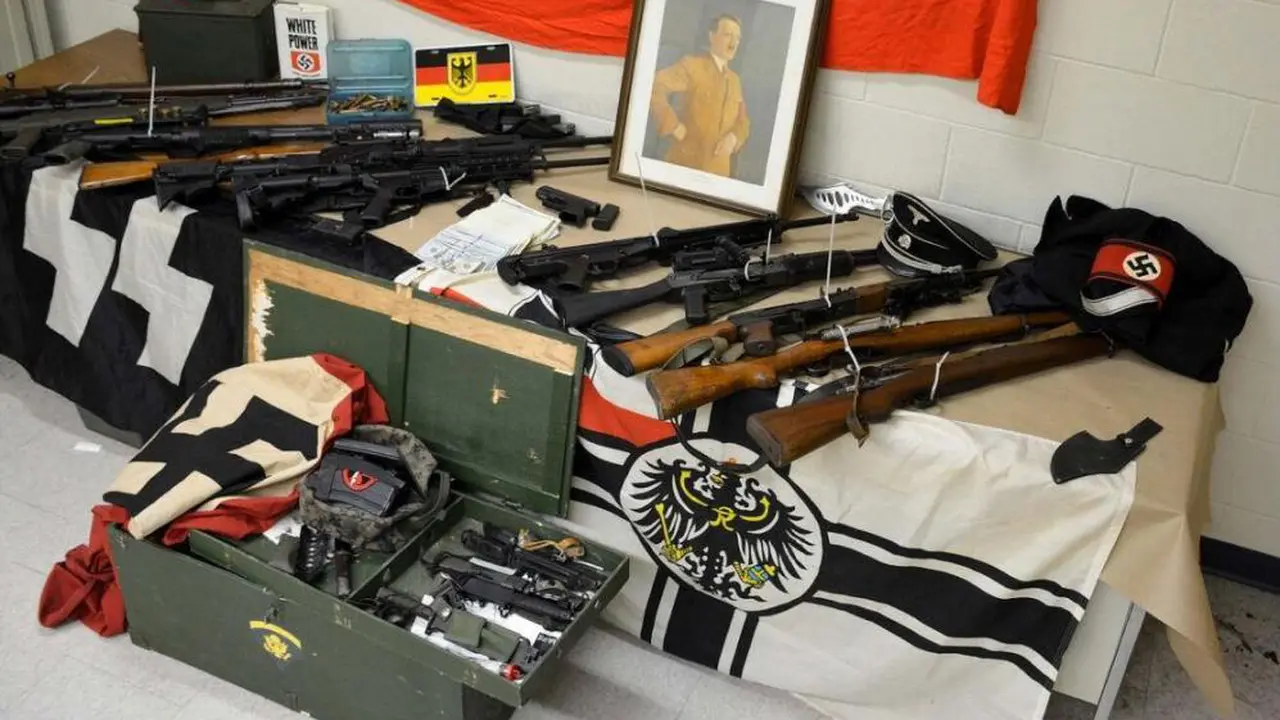 Polisi NY Temukan Pedoman Rakit Bom dan Bendera Nazi di Rumah Ini