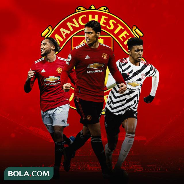 Manchester United - Dominic Calvert-Lewin, Raphael Varane, Jadon Sancho