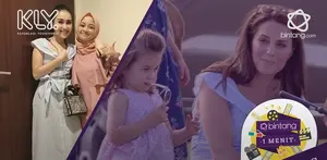 Penyanyi dangdut Ayu Ting Ting mengenakan busana yang mirip dengan Istri Pangeran William, Kate Middleton saat piknik bersama keluarganya di Gloucester