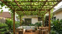 5 Inspirasi Kebun Labu Siam Gantung yang Estetik dan Produktif di Rumah