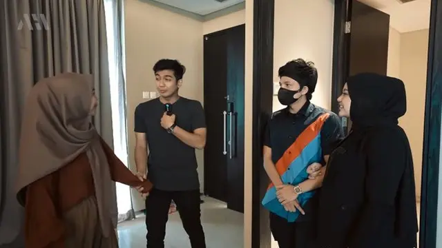 6 Potret Atta Halilintar dan Aurel Kunjungi Apartemen Ria Ricis, Akrab Banget