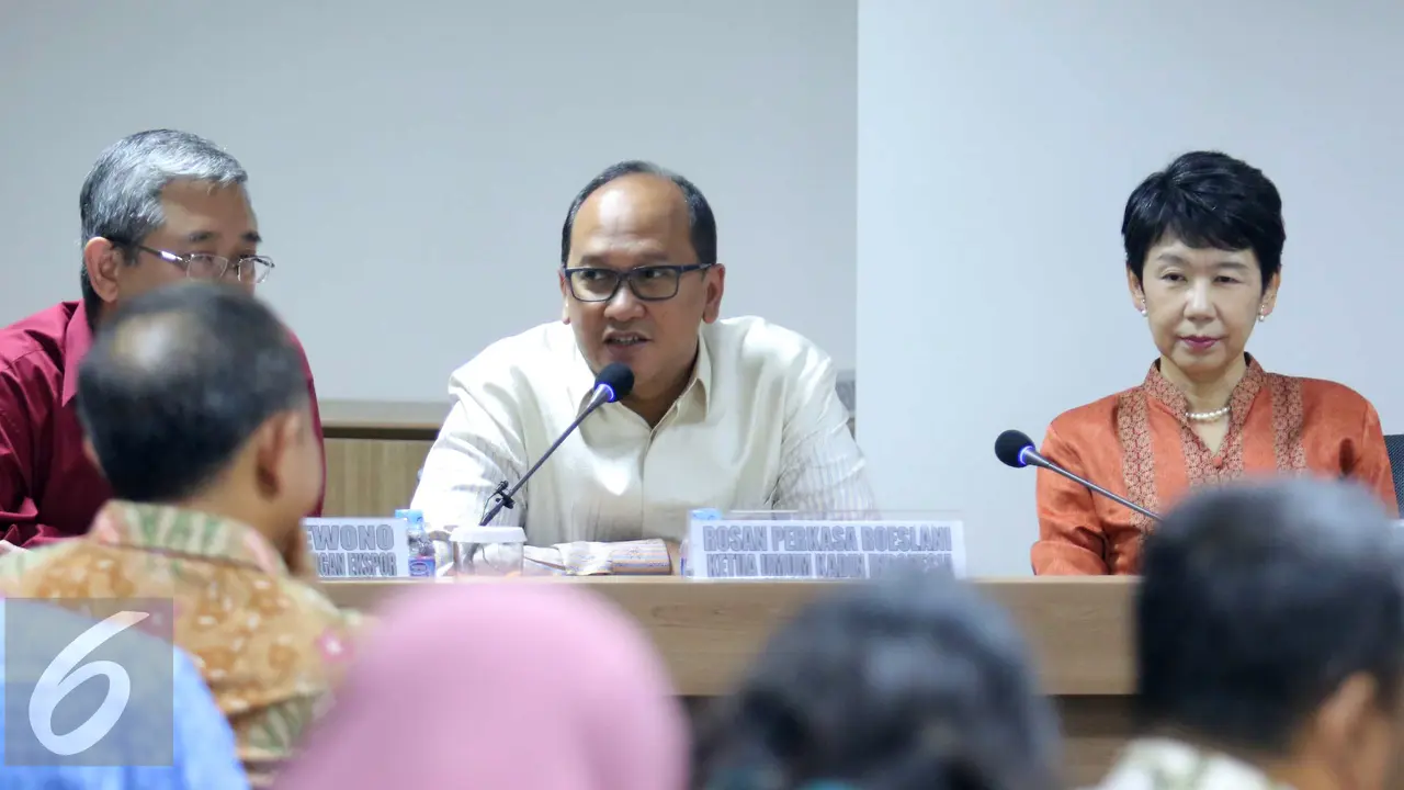 Ketua Umum Kadin Indonesia Rosan P Roeslani. 
