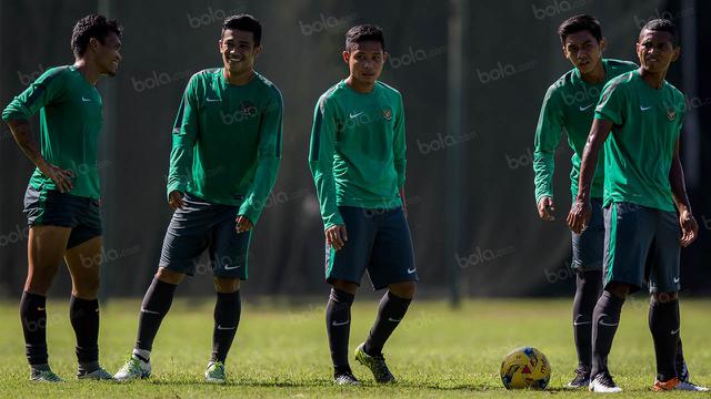 Latihan Timnas Indonesia