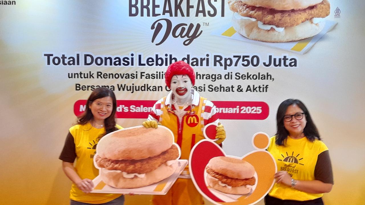 Kesadaran Sarapan Dinilai Masih Minim, McDonald's Indonesia Lanjutkan Tradisi Bagi-bagi Muffin Gratis di National Breakfast Day 2025