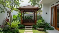9 Desain Taman Belakang Rumah dengan Gazebo, Menciptakan Surga Relaksasi
