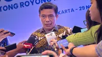 Direktur Utama PT Bank Tabungan Negara Tbk (BTN), Nixon LP Napitupulu saat ditemui di Menara BTN, Jakarta, Jumat (29/11/2024).(Tira/Liputan6.com)