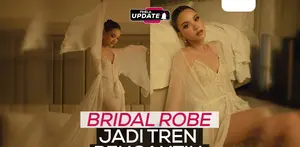 Fimela Update: Bridal Robe Jadi Tren Pengantin