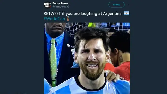 Lionel Messi hanya dianggap jago di Barcelona saja, tetapi tak bisa apa-apa jika bermain untuk Argentina.