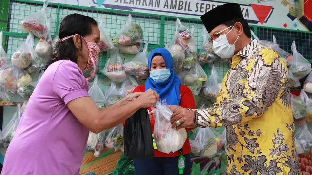 Wakil Wali Kota Tangerang Sachrudin hadir dalam kegiatan Ladang Amal Cimak Barokah