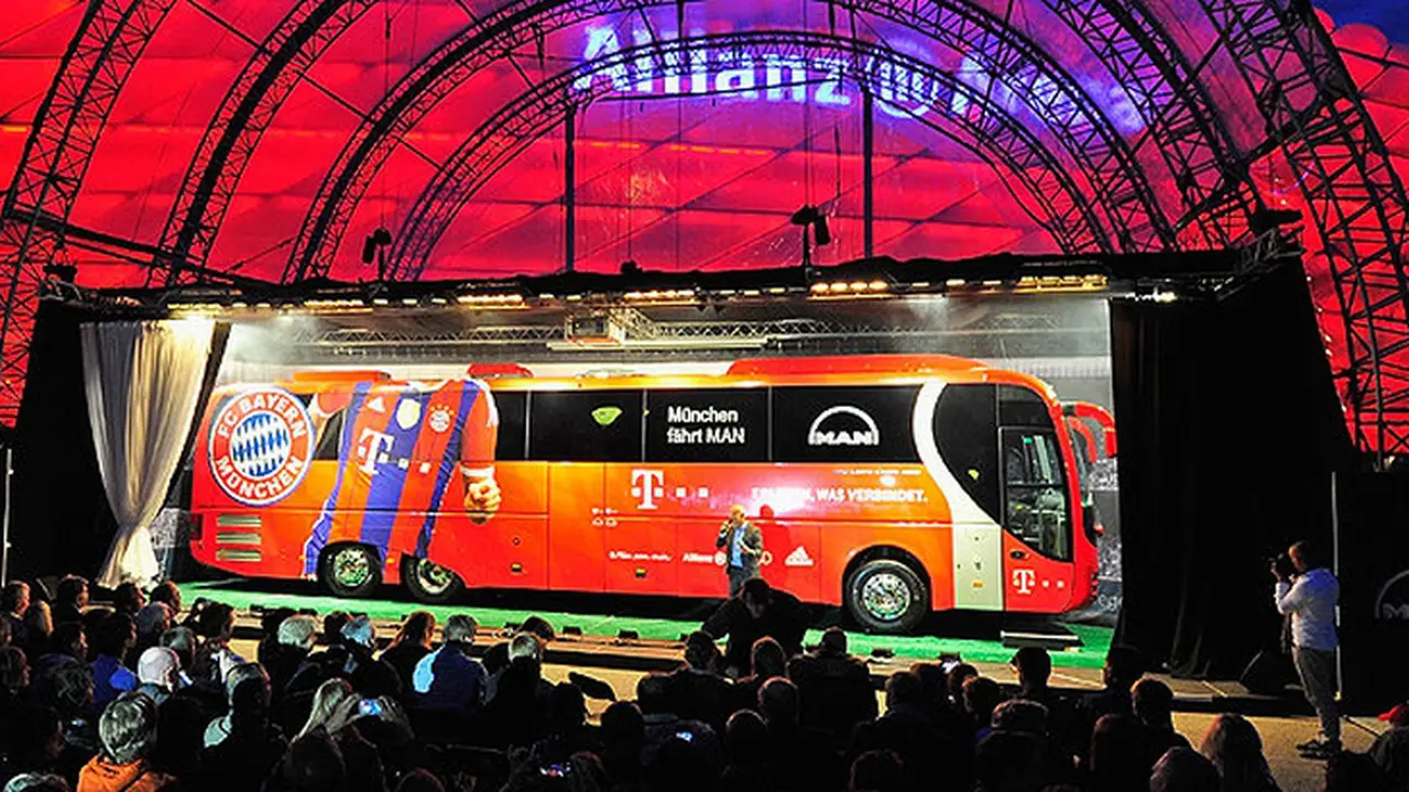 Sambut Musim Baru, Bayern Munich Pakai Bus Baru